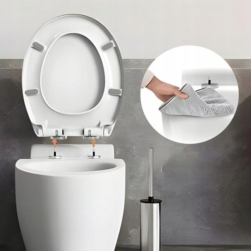 DESKA WC SEDESOWA WOLNOOPADAJĄCA TWARDY DUROPLAST do sedesu KOŁO JAKOŚĆ na Arena.pl