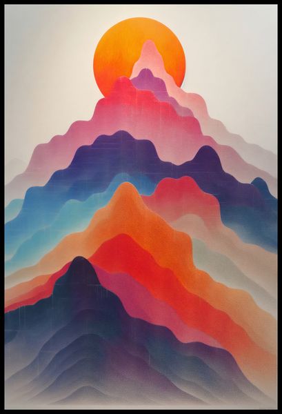 Plakat 61x90,5cm Gama Gór zdjęcie 2