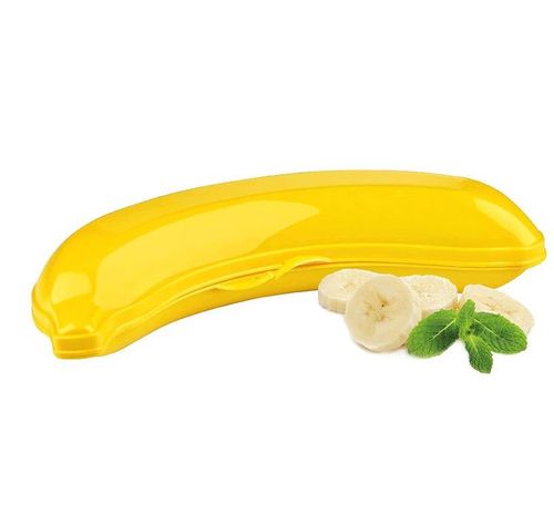 Pudełko na banana CRYSTALIA, 100% wolne od BPA na Arena.pl