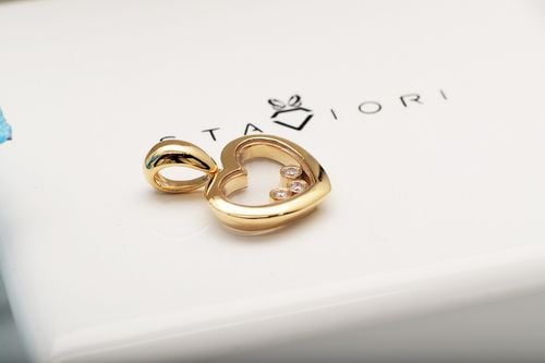 exclusive | serce happy diamonds w 18-karatowym złocie na Arena.pl