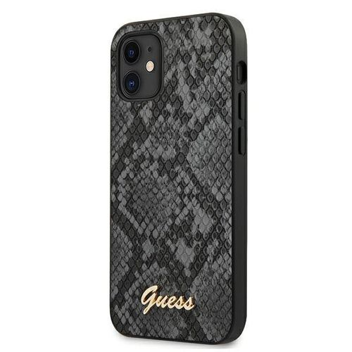 Guess GUHCP12SPUSNSMLBK iPhone 12 mini 5,4" czarny/black hardcase Script Python Collection na Arena.pl