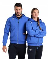 Bluza z kapturem ocieplana rozpinana sportowa Arena Team Hooded Blue XXL
