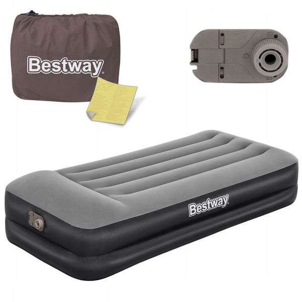 Materac Dmuchany do spania 191x97cm Bestway pompka zdjęcie 1