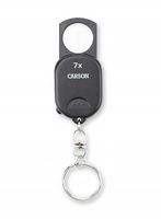 Lupa z brelokiem Carson Clip/View Pop-Up 7x Aspheric Keychain Magnifier