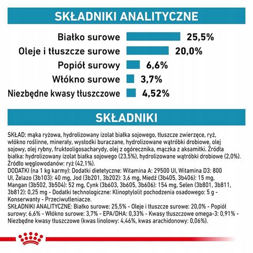 Royal Canin Veterinary Diet Feline Hypoallergenic 400g na Arena.pl