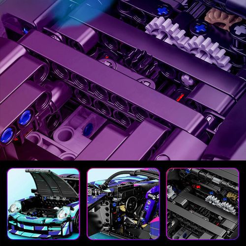 Klocki Auto Sportowe 1116El. na Arena.pl