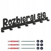 Wieszak ścienny na ubrania kurtki ROZBIERAJ SIĘ 15115