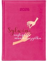 KALENDARZ A4 2026 DZIENNY terminarz nadruk UV NAJLEPSZA MANIKIURZYSTKA