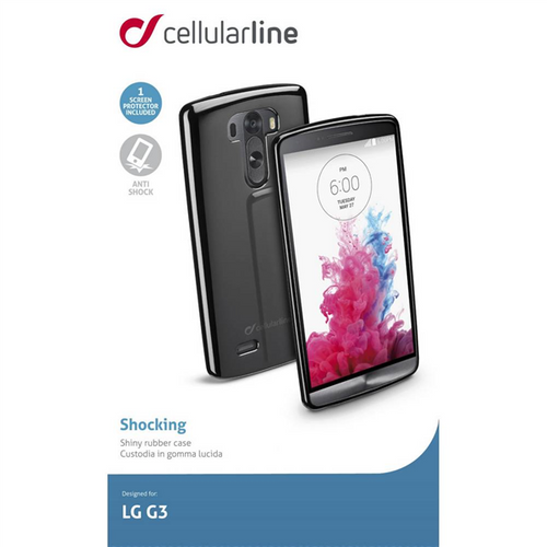 CELLULAR LINE Shocking Etui LG G3 czarne na Arena.pl