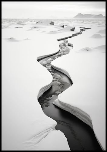 Plakat 70x100cm Szczeliny Mrozu na Arena.pl