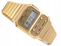 ZEGAREK CASIO A100WEG 9A VINTAGE GOLD RETRO UNISEX