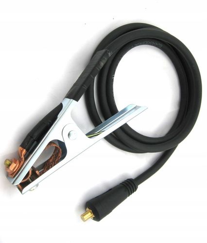 PRZEWÓD SPAWALNICZY 3metry 200A MASA 16mm SPAWARKI KABEL MASOWY MAŁY WTYK na Arena.pl