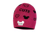Broel GISELLE czapka dla dziewczynki beanie fuksja 46-48