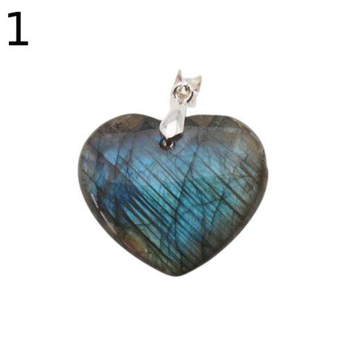 Zawieszka - Labradoryt serce w srebrze 3 na Arena.pl