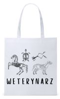 Dla Weterynarza Na Prezent Torba Eco Biała Shopper Z Nadrukiem Ze Zdjęciem