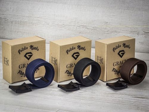 zestaw PARCIANYCH PASKÓW do spodni KOLORY GRACIO na Arena.pl