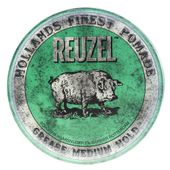 Reuzel Green Hog Grease Medium Hold - Woskowa Pomada do włosów, 113g