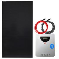 ZESTAW FOTOWOLTAICZNY 170W SOLARNY NA KAMPER ŁÓDŹ JACHT MPPT