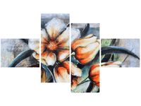 OBRAZ NIESAMOWITE PASTELOWE KWIATY