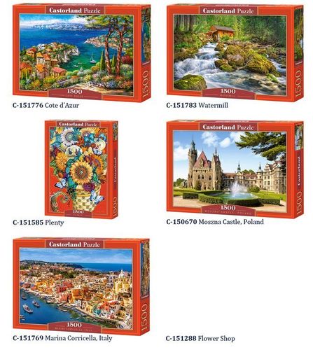 Castorland Piękne Puzzle 1500 elementów CA0018 na Arena.pl