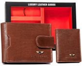 zestaw skórzany ptn set3-n79l-vt brown