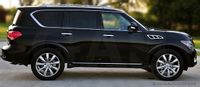 INFINITI QX80 - Listwy CHROM na drzwi boczne dekoracyjne chromowane