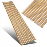 Lamele ścienne na Białej Płycie Dąb Różne kolory POLSKIE PREMIUM -