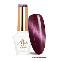 Lakier hybrydowy LED/UV Gel Polish Cat Eye Seduction Nr 245 MollyNails 8g