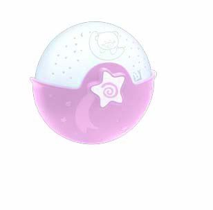 Projektor 2w1 różowy na Arena.pl