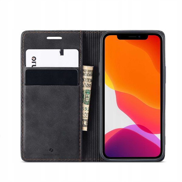 Spacecase Wallet Iphone 12/12 Pro Black zdjęcie 14