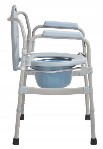 Krzesło toaletowe 3w1 Przenośna toaleta Sanitarne zdjęcie 12