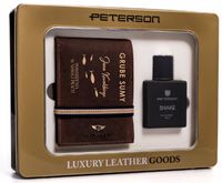 Peterson portfel skóra GRAWER perfumy DLA FACETA