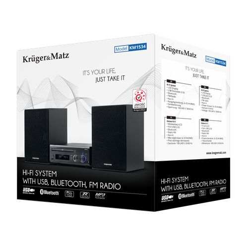 Mini wieża Kruger&Matz KM 1534 na Arena.pl