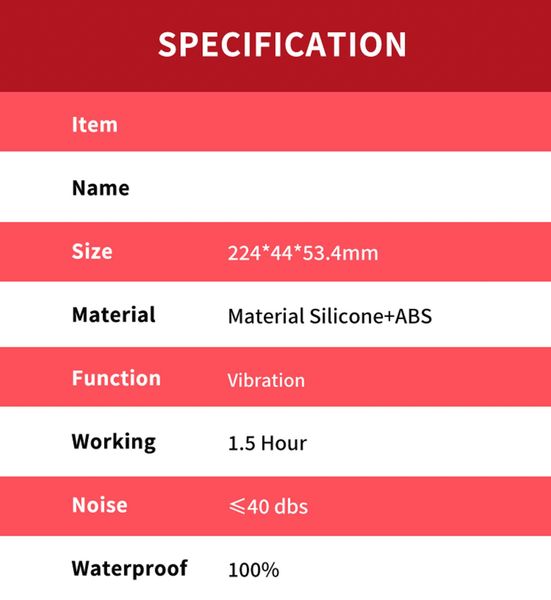 Fishhook Red Dual-Point Vibration zdjęcie 14