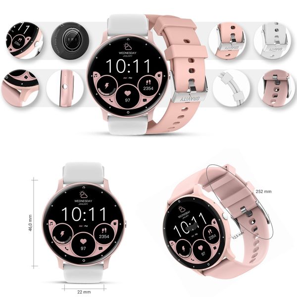 smartwatch gravity gt1-6 pro zdjęcie 10
