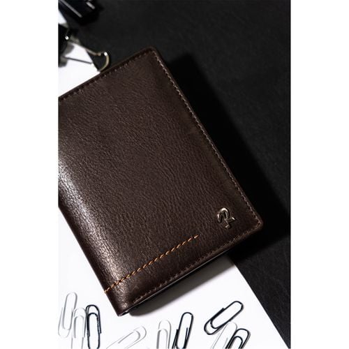 męski portfel ze skóry naturalnej z zakładkami na karty - rovicky na Arena.pl