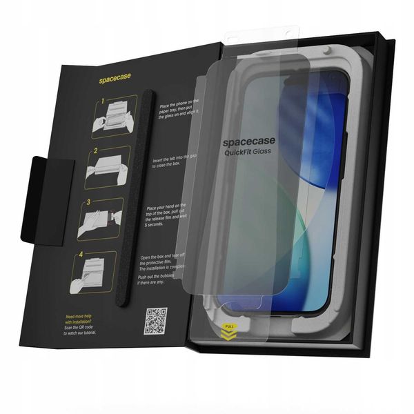Spacecase Quickfit Privacy Glass Iphone 16 Pro / 17 / 17 Pro zdjęcie 4