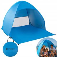 NAMIOT PLAŻOWY SAMOROZKŁADAJĄCY DUŻY PARAWAN UV TURYSTYCZNY NA PLAŻĘ XXL