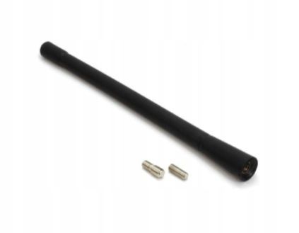 AMIO MASZT ANTENY SAMOCHODOWEJ +2 ADAPTERY 18CM zdjęcie 1