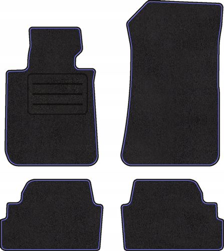 DYWANIKI DO BMW 1 E88 CABRIO NIEBIESKI NA WYMIAR na Arena.pl