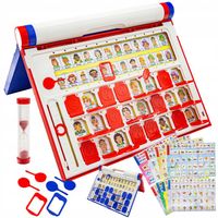 Gra Pamięciowa na Spostrzegawczość Zgadnij Kto Plansze Walizka Duży zestaw