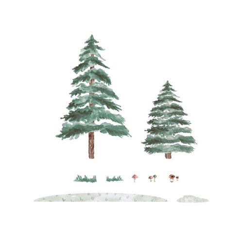 Naklejki Choinki / Świerki 2szt. DK313 na Arena.pl