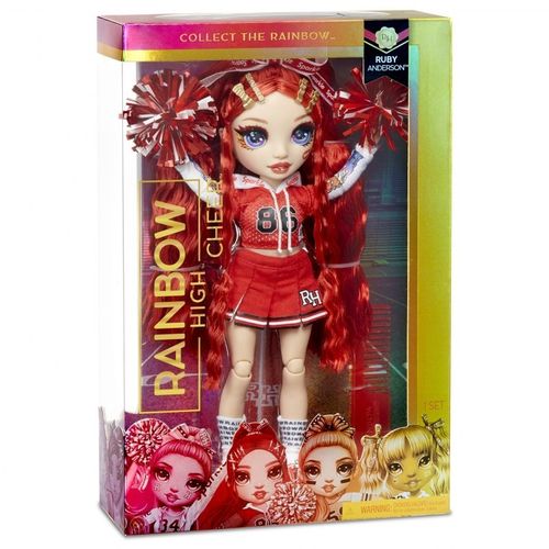 Rainbow High Cheer Doll - Lalka Cheerleaderka Ruby Anderson na Arena.pl