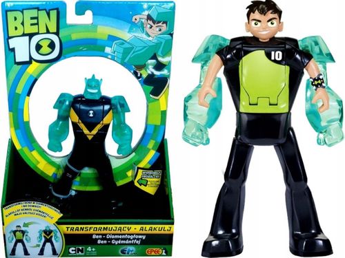 BEN 10 FIGURKA TRANSFORMUJĄCA DIAMENTOGŁOWY 15 CM na Arena.pl