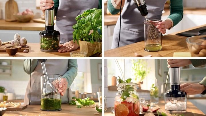 Blender ręczny Bosch ErgoMaster MSM6M622 Rozdrabniacz Końcówka do ubijania zdjęcie 6