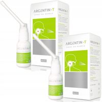 Argentin-T Spray Z Nanosrebrem Wspomaga Leczenie Stanów Zapalnych Gardła