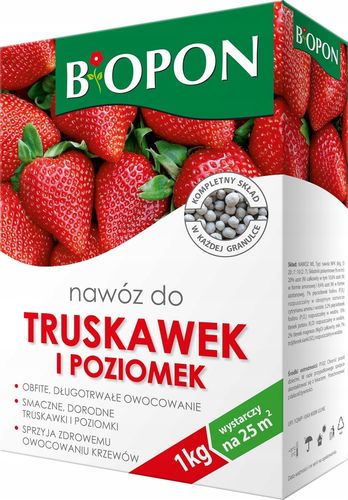 BIOPON Nawóz do truskawek i poziomek 1kg na Arena.pl