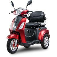 Skuter elektryczny BILI BIKE SHINO G2 GEL czerwono/czarny