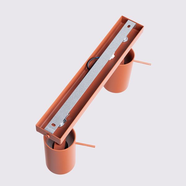 Plafon RING 2 ochra czerwona zdjęcie 4