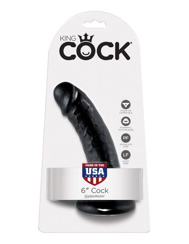 king cock 6" cock black na Arena.pl